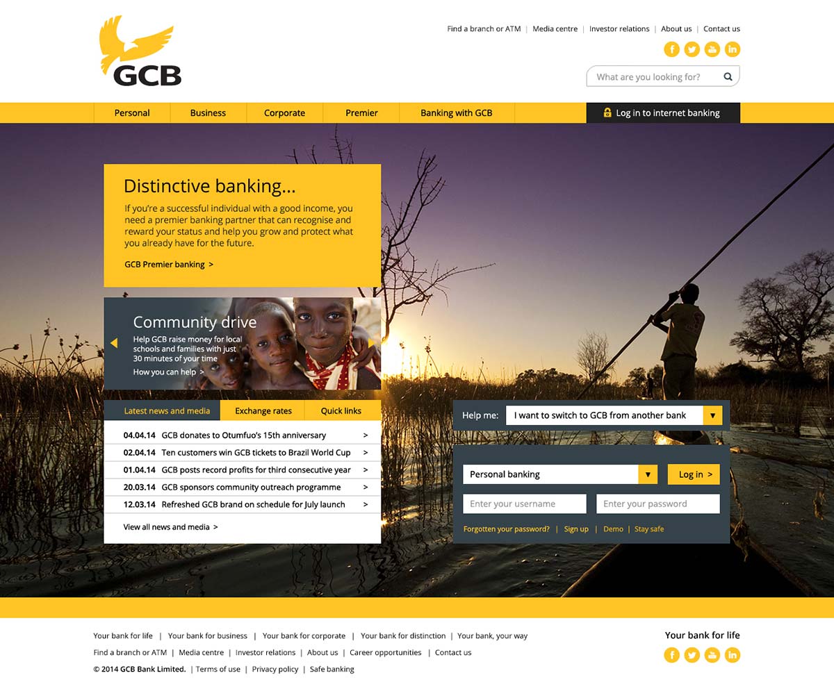 GCB web design